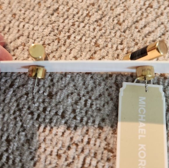 💥SALE💥NWT MICHAEL KORS BLACK AGATE RING & EARRING SET 💥💥 - Picture 6 of 9